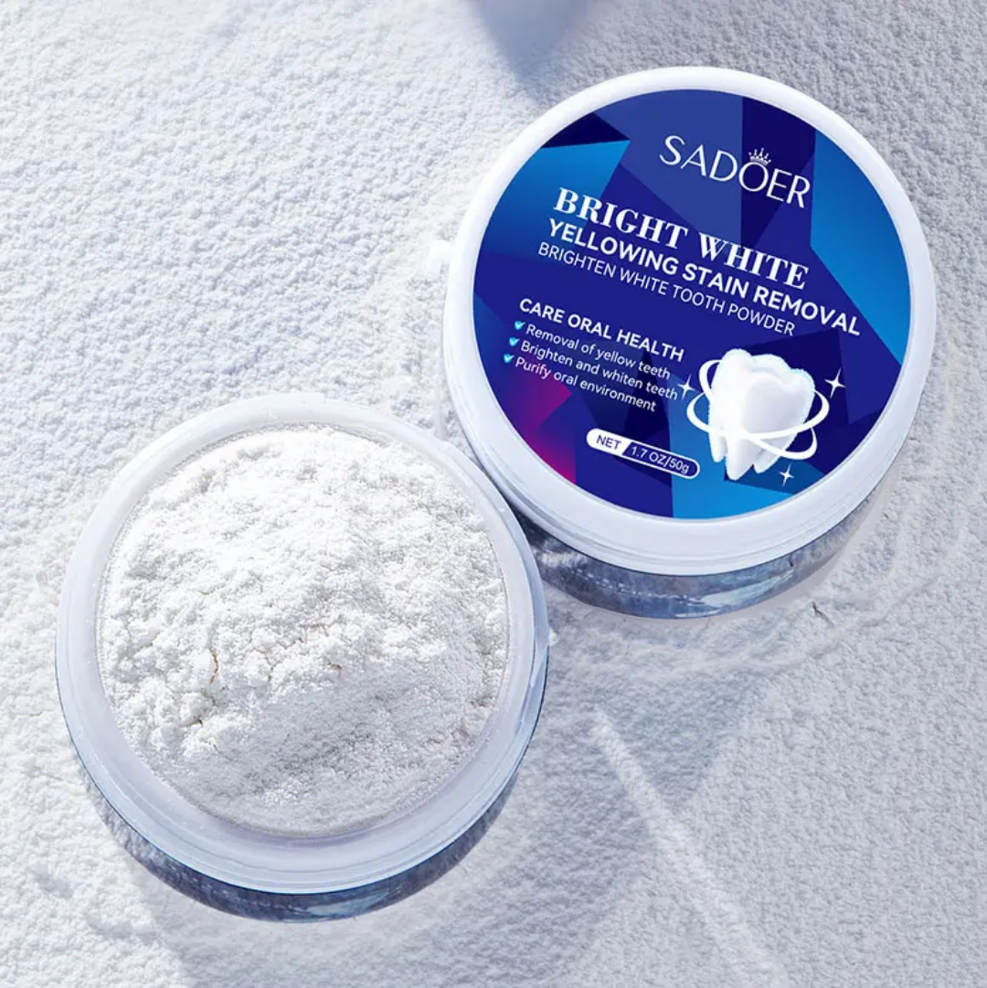 Retrouvez un sourire éclatant naturellement avec SADOER Bright White